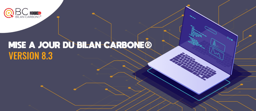 Mise à jour 8.3 du bilan carbone