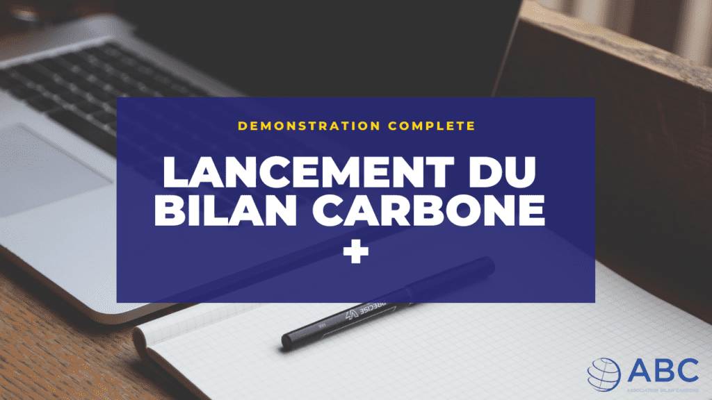 Lancement du bilan carbone