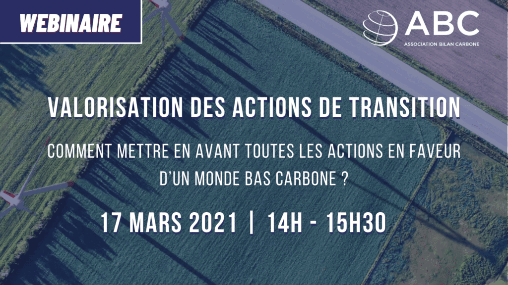 Valorisation des actions de transition