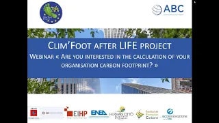 Clim'Foot project : highlights & tools