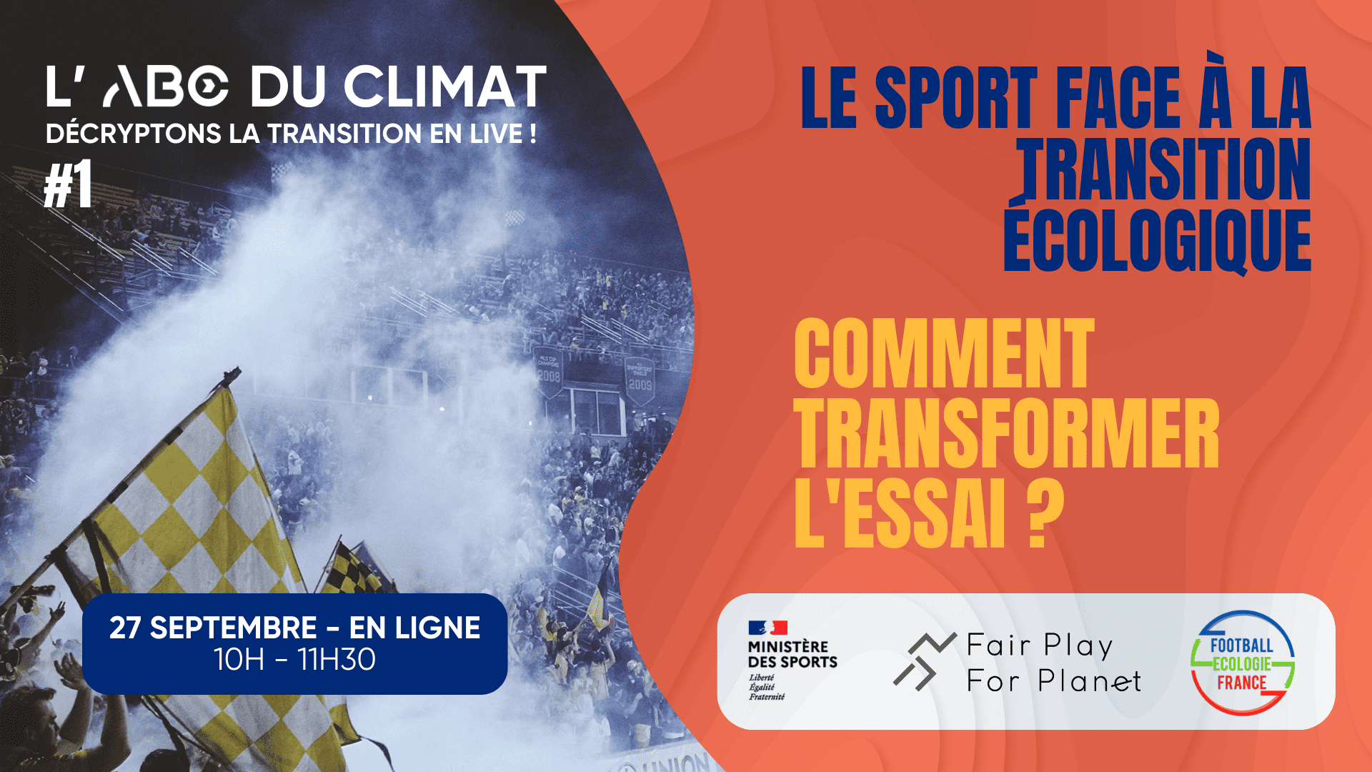 L’ABC du climat | Le sport face à la transition écologique : comment transformer l’essai ?