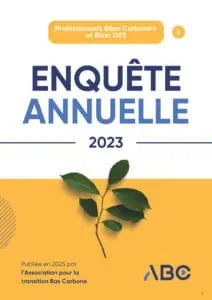 Bilan Carbone®- Enquête annuelle (2023)
